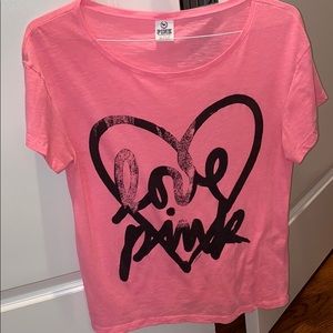 LOVE PINK Victoria Secret flowy shirt